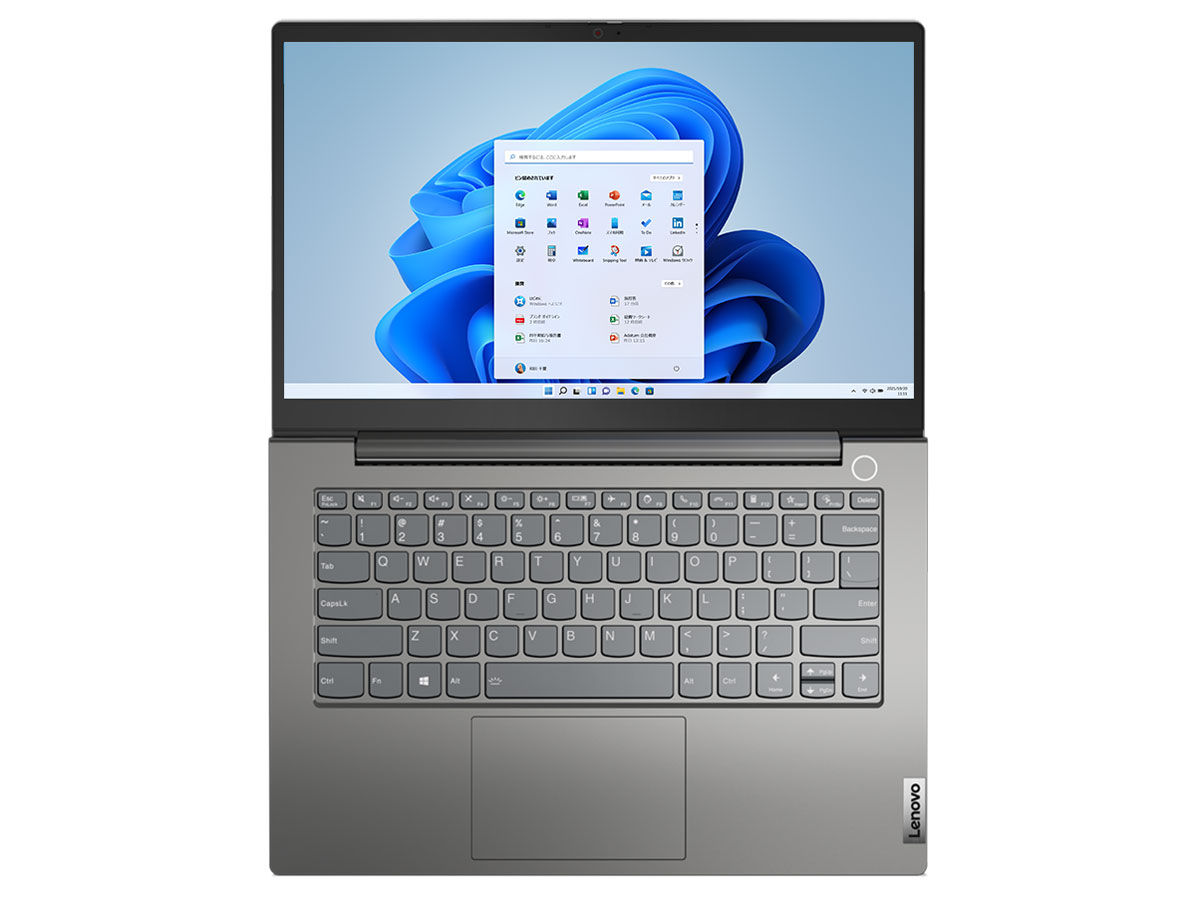 ThinkBook 14 Gen 3 ���i.com���� AMD Ryzen 5 5600U�E8GB�������[�E256GB SSD�E14�^�t��HD�t������ �p�t�H�[�}���X2 21A2CTO1WW