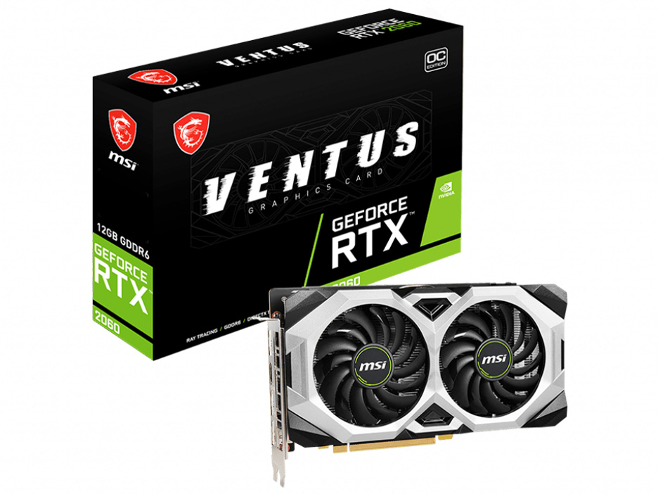 GeForce RTX 2060 VENTUS 12G OC [PCIExp 12GB] �̐��i�摜