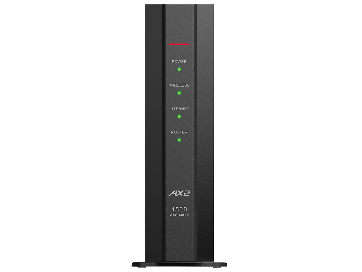 AirStation WSR-1500AX2S/NBK [�u���b�N]