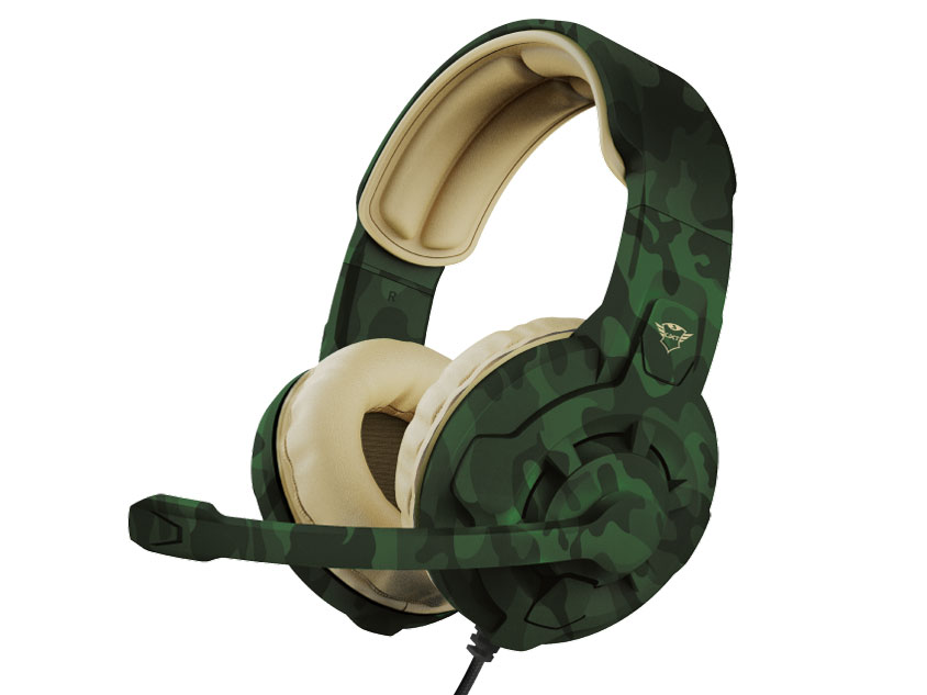 Trust Gaming GXT 411C Radius Multiplatform Gaming Headset 24359 [jungle camo] �̐��i�摜