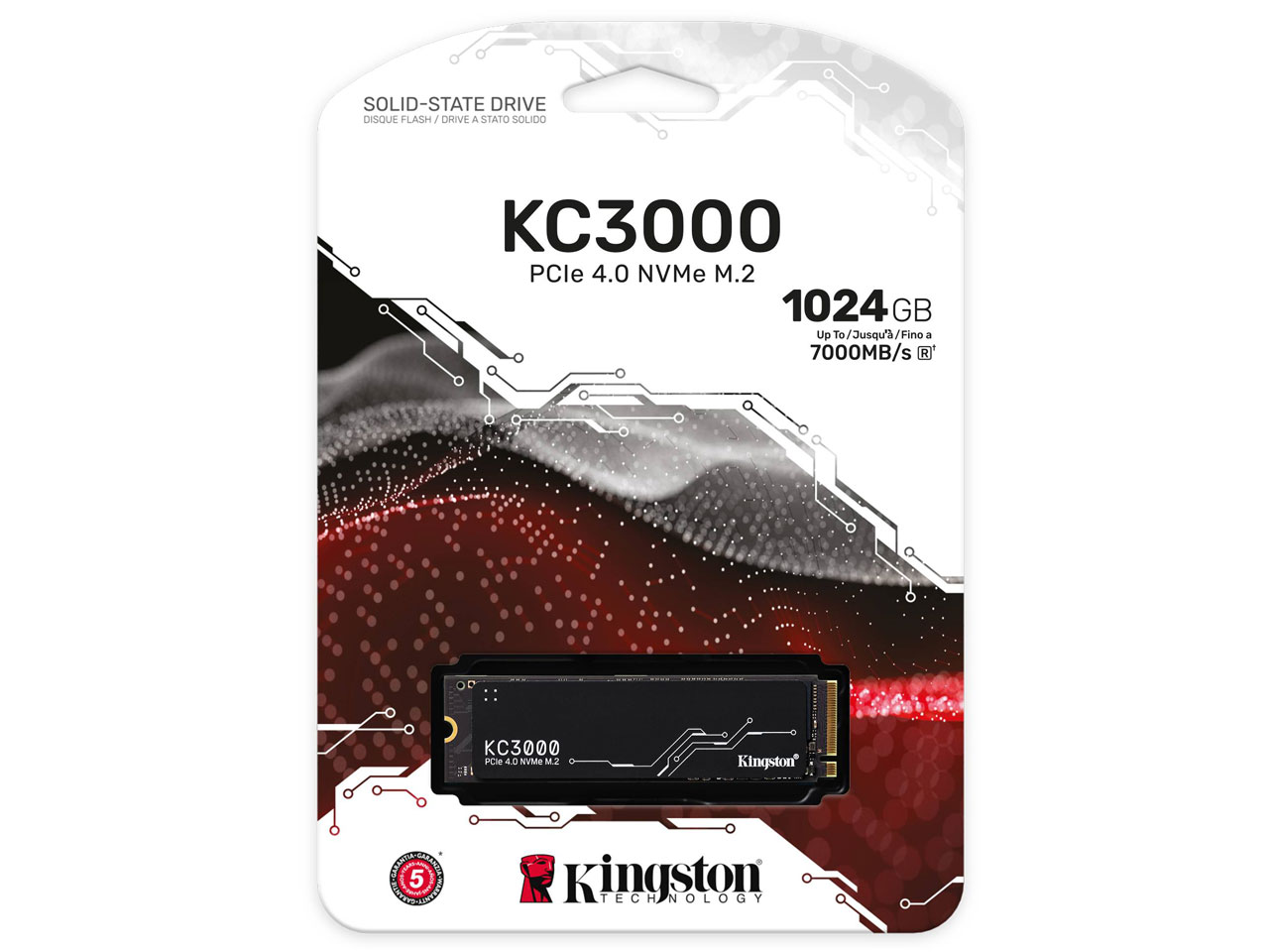 KC3000 PCIe 4.0 NVMe M.2 SSD SKC3000S/1024G
