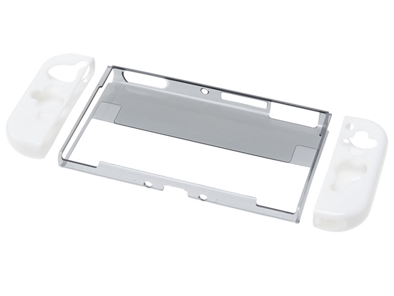 CYBER�E�v���~�A���v���e�N�g�J�o�[ �Z�p���[�g(SWITCH �L�@EL�p) CY-NSOPRPCS-WH [�N���A�u���b�N×�z���C�g] �̐��i�摜