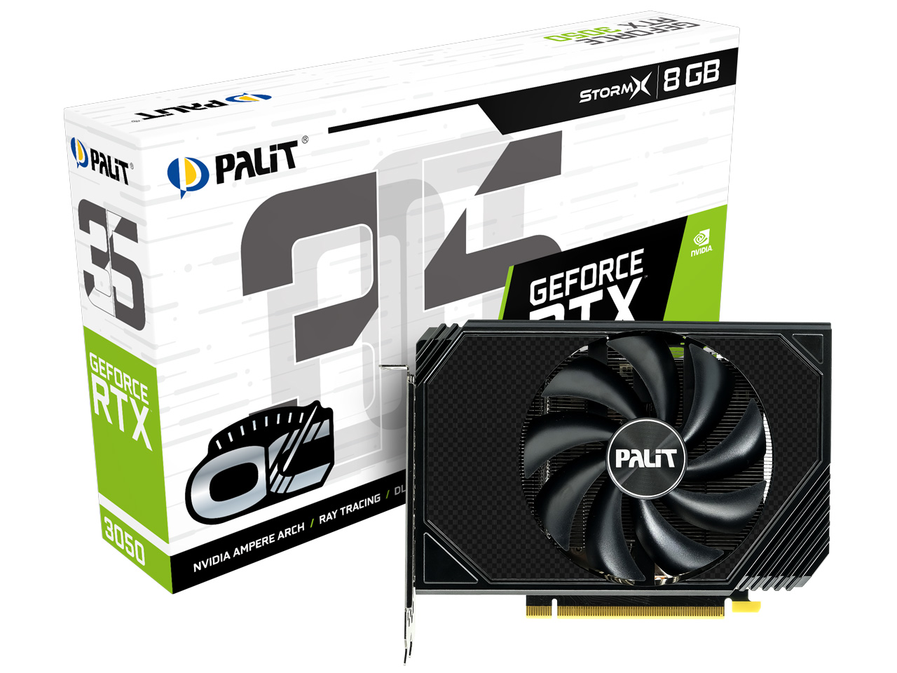 GeForce RTX 3050 StormX OC NE63050S19P1-190AF [PCIExp 8GB] �̐��i�摜