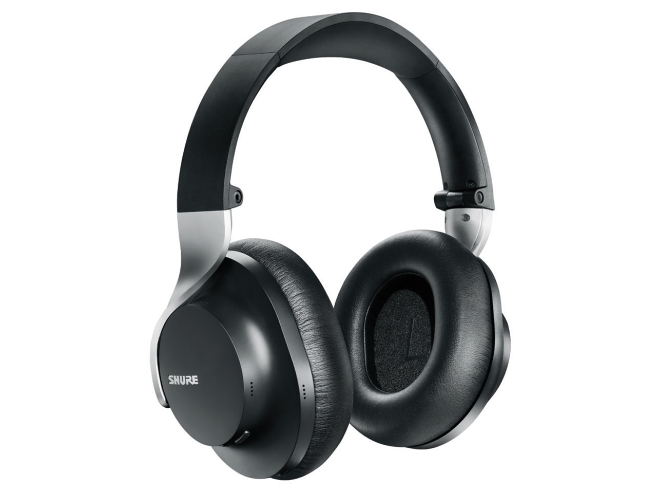 SHURE ワイヤレスヘッドホン ブラック 使用感あり AONIC 50 GEN 2 - ワイヤレス・ノイズキャンセリングヘッドホン