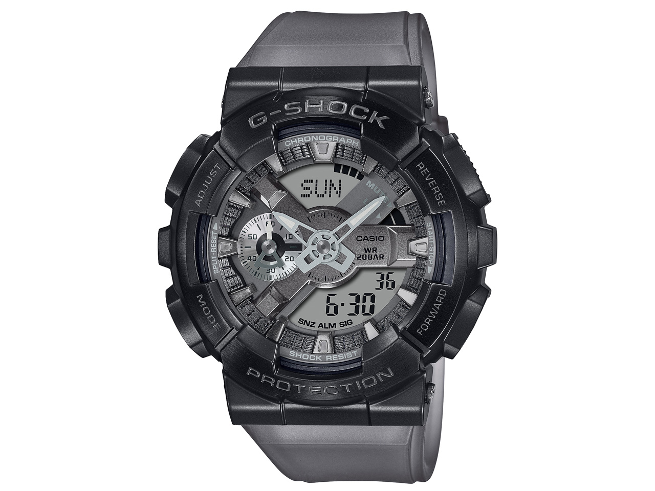 G-SHOCK MIDNIGHT FOG�V���[�Y GM-110MF-1AJF �̐��i�摜