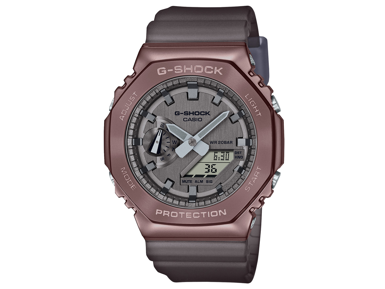 G-SHOCK MIDNIGHT FOG�V���[�Y GM-2100MF-5AJF �̐��i�摜