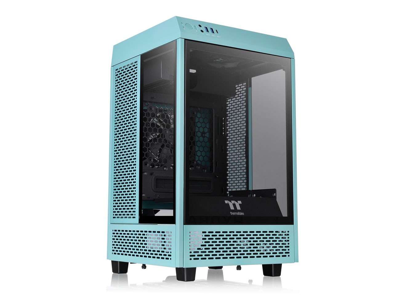 PCケース(自作PC用) Thermaltake The Tower 100 Snow Edition Thermaltake Tower 100 Snow Edition Tempered Glass Type-C