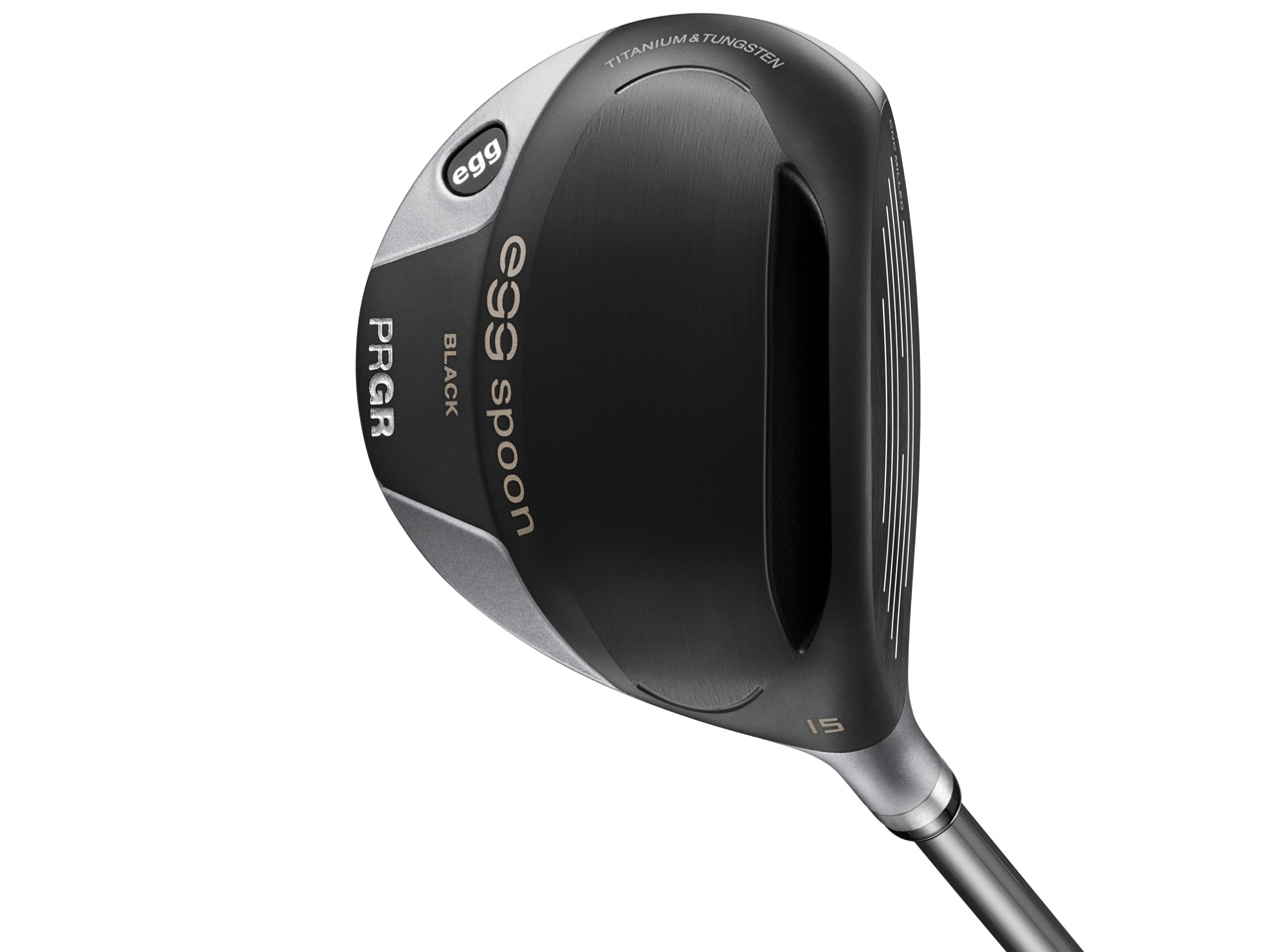 egg spoon BLACK �t�F�A�E�F�C�E�b�h #3 [Diamana FOR PRGR �t���b�N�X�FSR ���t�g�F13.5] �̐��i�摜