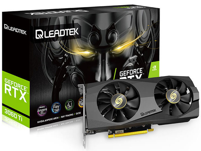 WinFast RTX 3060 Ti HURRICANE 8G [PCIExp 8GB] �̐��i�摜