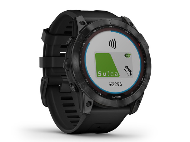 fenix 7X Sapphire Dual Power 010-02541-43 [Ti Black DLC/Black]