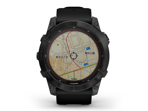 fenix 7X Sapphire Dual Power 010-02541-43 [Ti Black DLC/Black]
