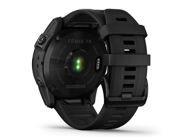 fenix 7X Sapphire Dual Power 010-02541-43 [Ti Black DLC/Black]