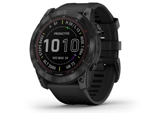 ガーミン fenix 7X Sapphire Dual Power 010-02541-43 [Ti Black