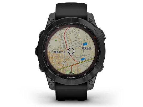 fenix 7 Sapphire Dual Power 010-02540-46 [Ti Black DLC/Black]
