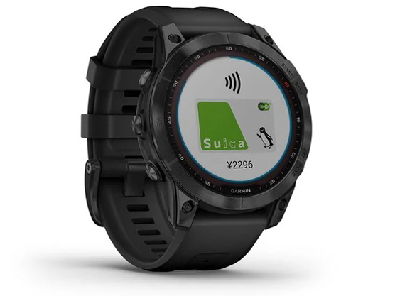 fenix 7 Sapphire Dual Power 010-02540-46 [Ti Black DLC/Black]