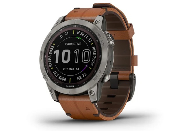 fenix 7 Sapphire Dual Power 010-02540-43 �̐��i�摜