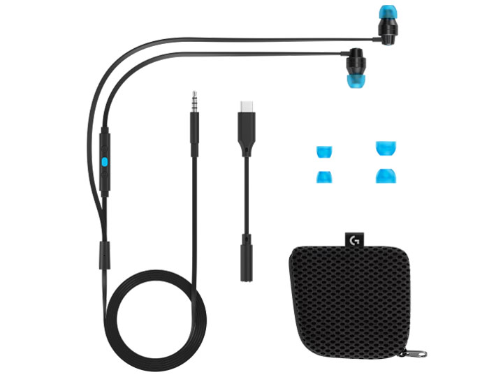 G333 Gaming Earphones G333-BK [�u���b�N]