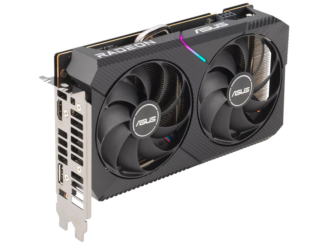 DUAL-RX6500XT-O4G [PCIExp 4GB]