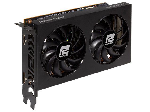 PowerColor Fighter AMD Radeon RX 6500XT AXRX 6500XT 4GBD6-DH/OC [PCIExp 4GB]