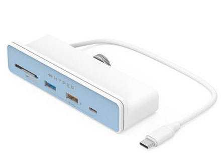 HyperDrive 6in1 USB-C Hub for iMac24 HP-HD34A8 �̐��i�摜