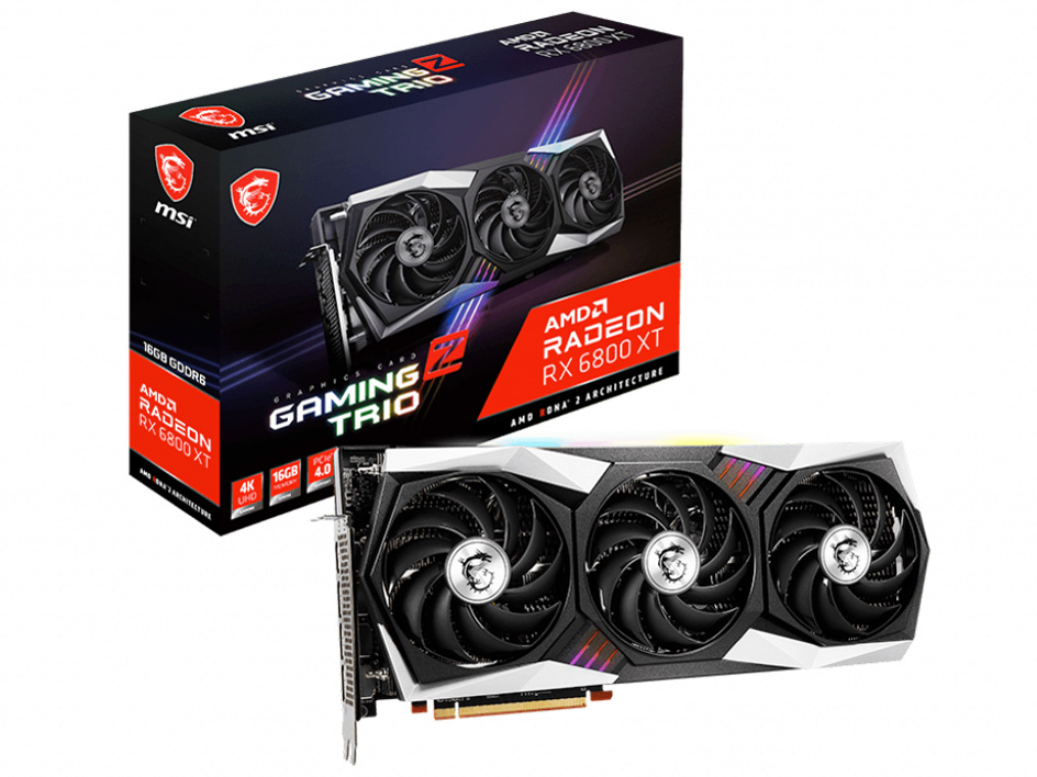 Radeon RX 6800 XT GAMING Z TRIO 16G [PCIExp 16GB] �̐��i�摜
