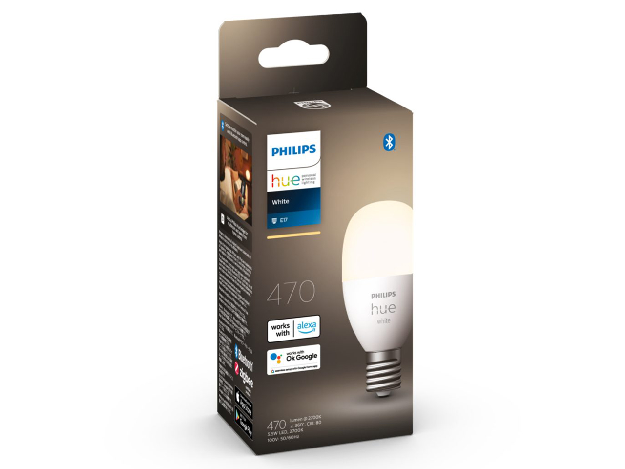 Philips hue �z���C�g �V���O�������v Bluetooth+Zigbee PLH64WB �̐��i�摜
