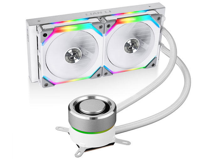 Galahad AIO 240 WT(SLFAN) [�z���C�g] �̐��i�摜