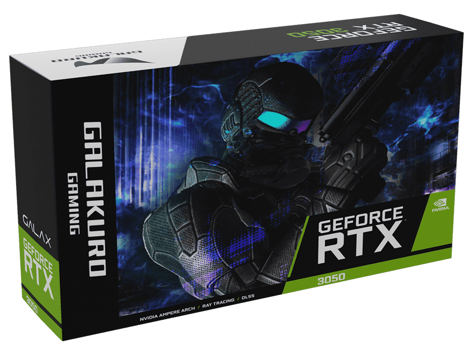 GALAKURO GAMING GG-RTX3050-E8GB/SF [PCIExp 8GB]