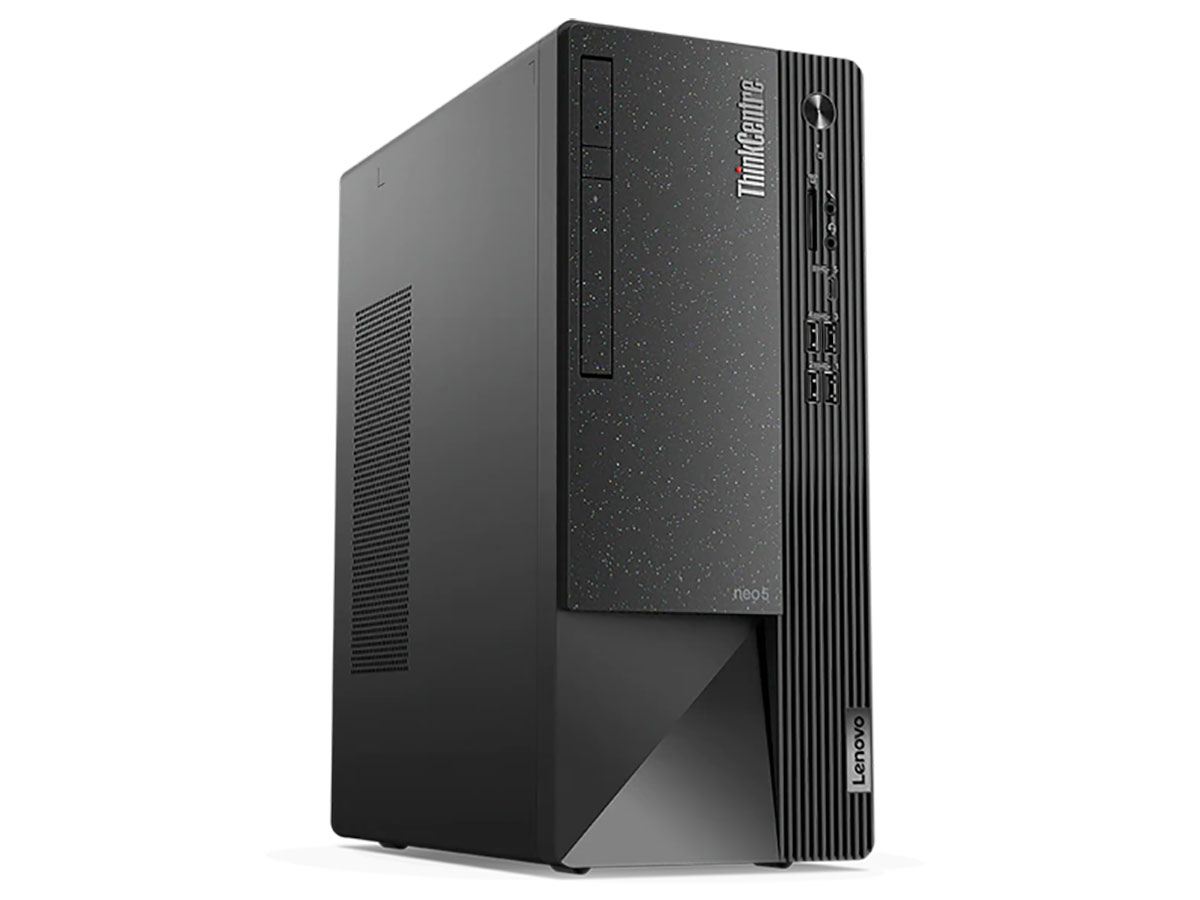 ThinkCentre Neo 50t Tower Gen3 ���i.com���� Core i5 12400�E8GB�������[�E256GB SSD���� �p�t�H�[�}���X 11SCCTO1WW �̐��i�摜