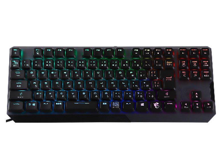 Vigor GK50 LOW PROFILE TKL JP �z���C�g�� �̐��i�摜