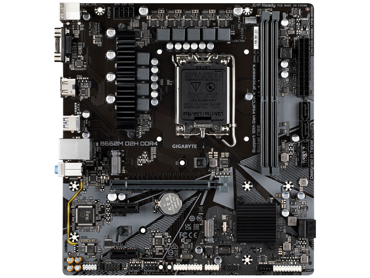 B660M D2H DDR4 [Rev.1.0] �̐��i�摜