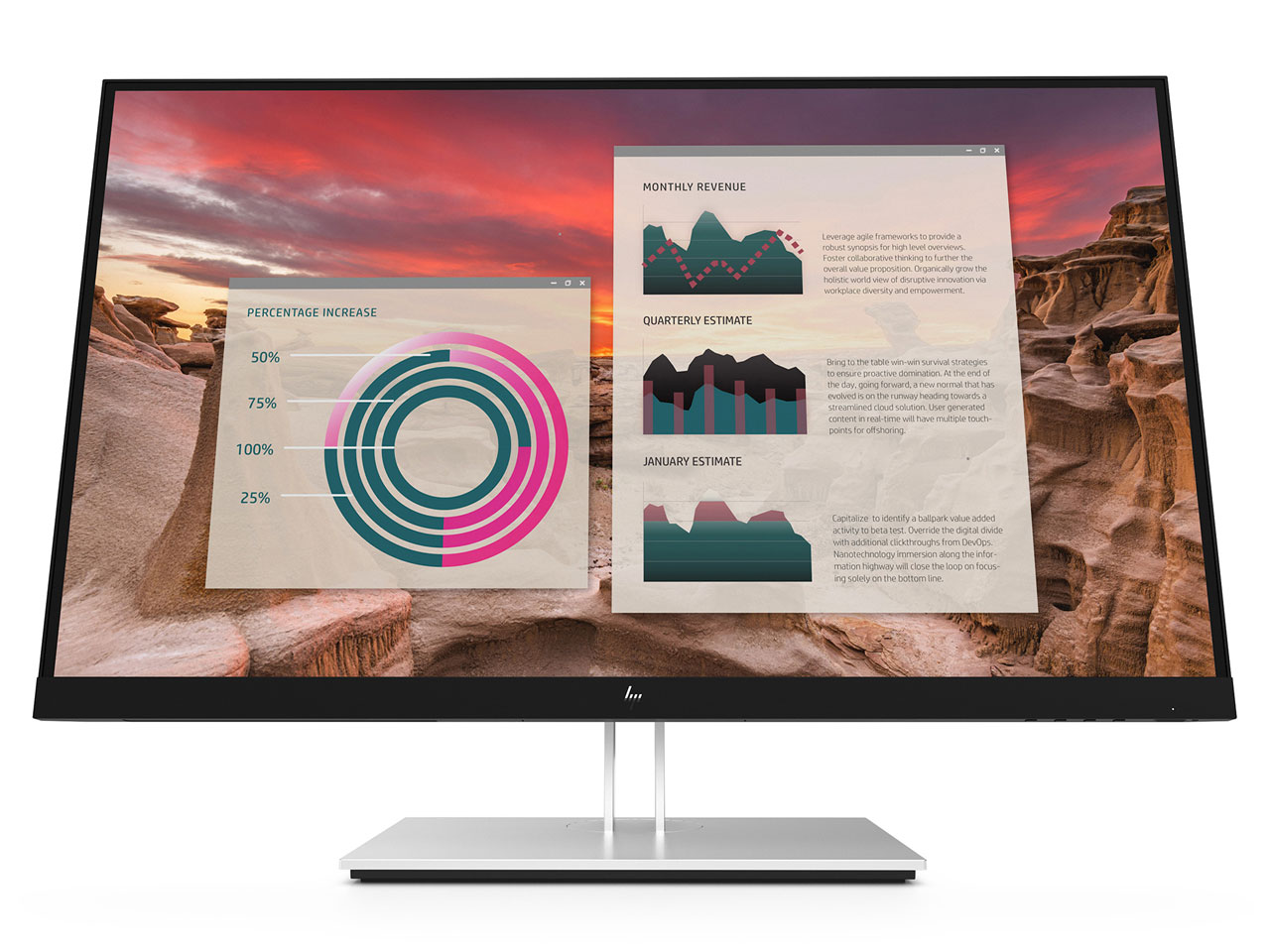 HP E27u G4 189T3AA#ABJ [27�C���`] �̐��i�摜