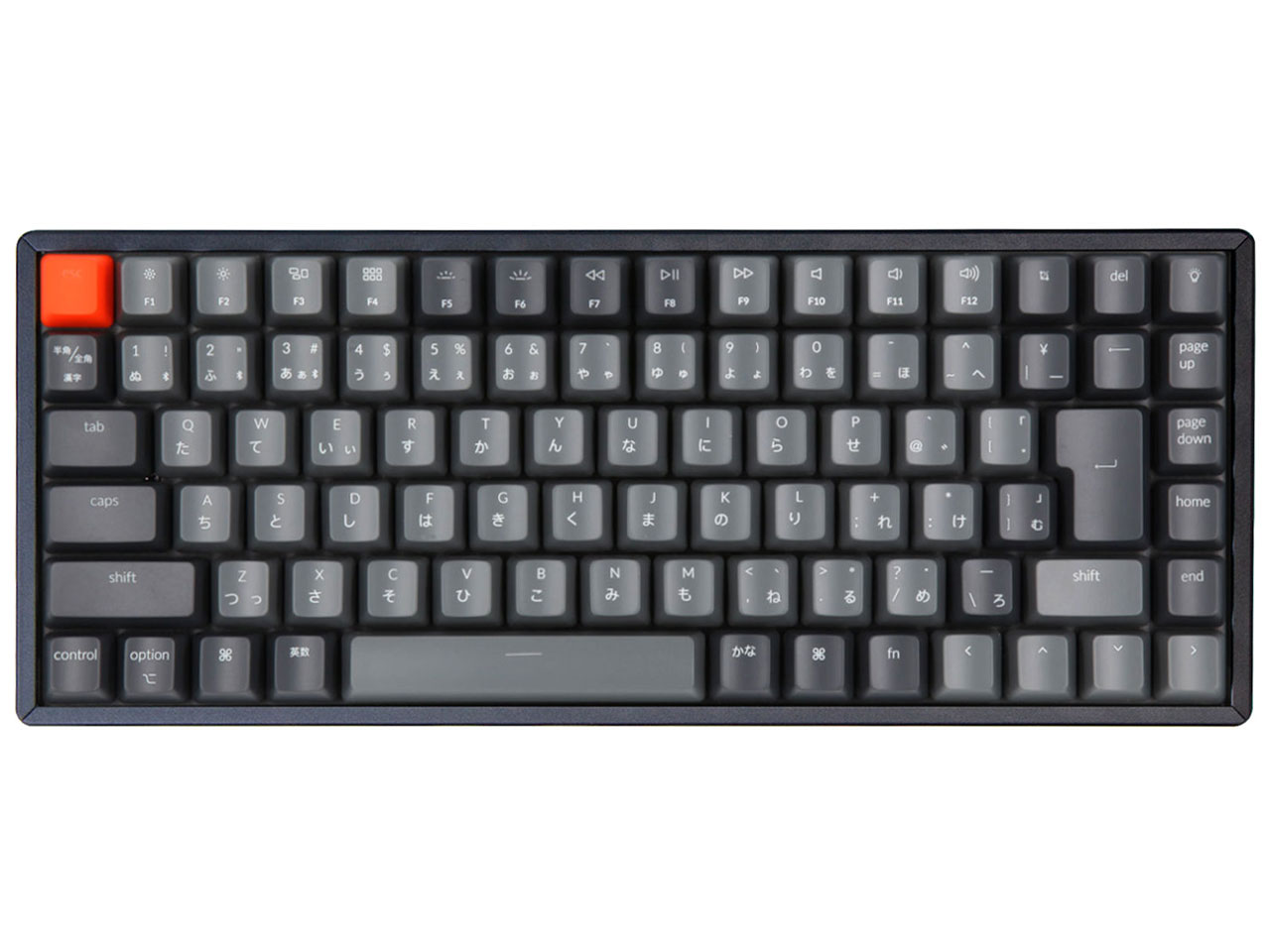 K2 Wireless Mechanical Keyboard K2/V2-87-RGB-Blue-JP-rev �� �̐��i�摜