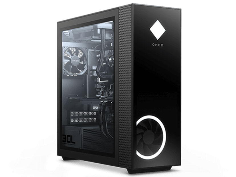 OMEN by HP 30L Desktop GT13 ���i.com���� Core i9 10850K/RTX 3090/1TB SSD+2TB HDD/64GB������/Windows 11 Pro/����N�[���[���ڃ��f�� �̐��i�摜