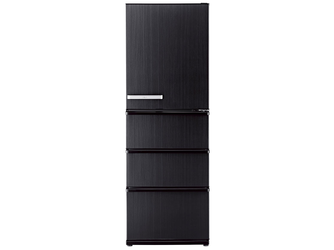 AQUA 冷蔵庫 大型 AQR-V37M 368L 右開き 2022 d4105 AQUA AQR-V37M-K ウッドブラック Delie [冷蔵庫 (368L・右開き