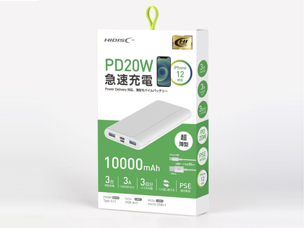 HD-PD20W10000BTWH [�z���C�g]