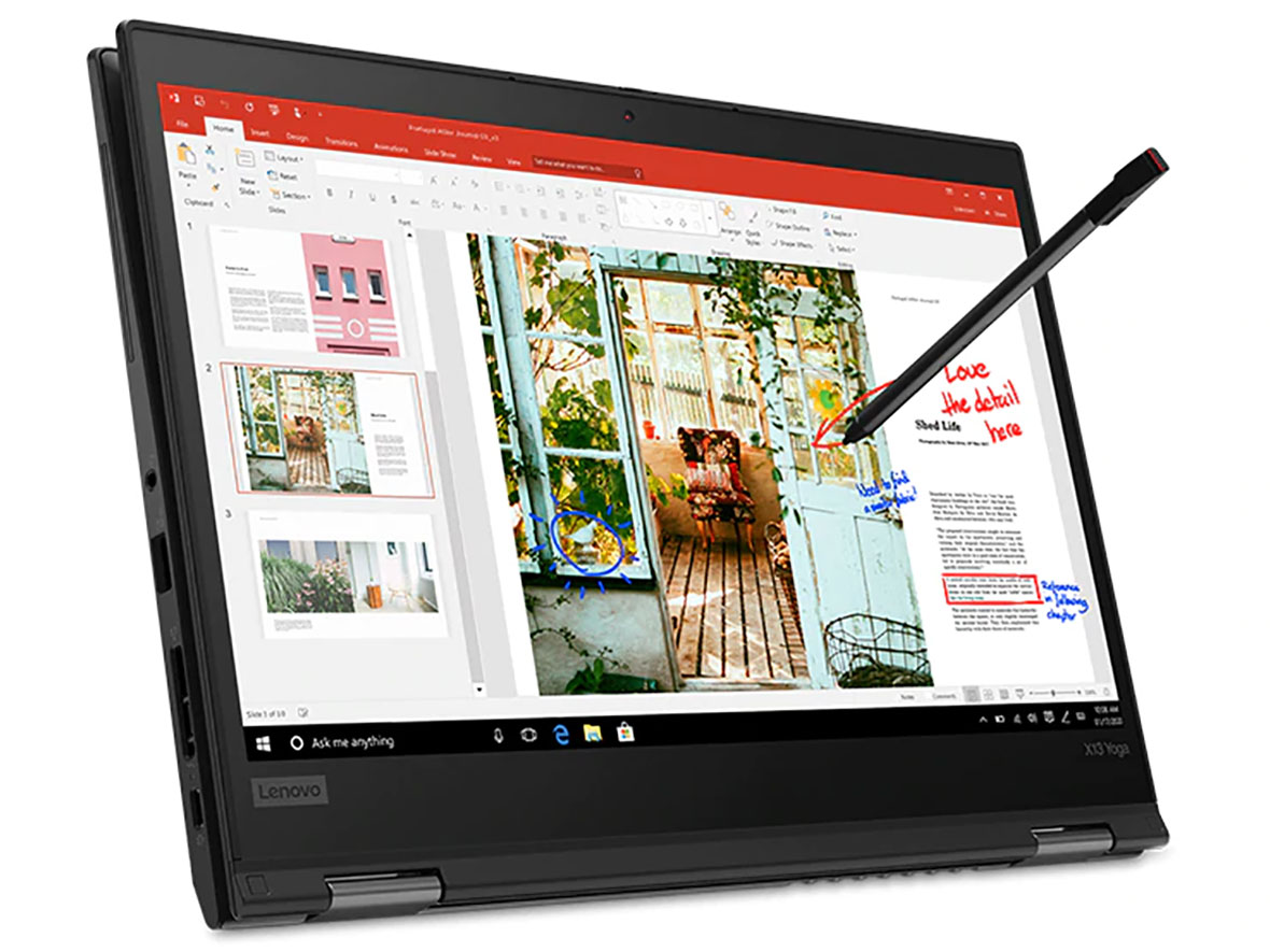 ThinkPad X13 Yoga Gen 1 Windows 10 Pro�ECore i5 10210U�E8GB�������[�E256GB SSD�E13.3�^�t��HD�t������ �}���`�^�b�`�Ή� 20SXS0TF00 SIM�t���[