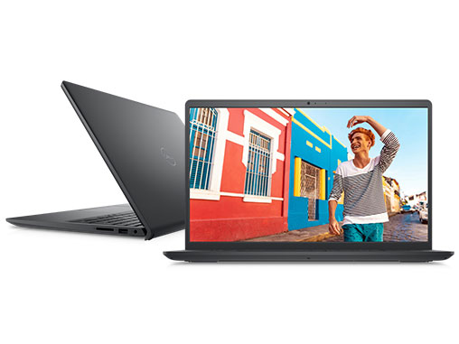 Inspiron 15 Ryzen 7 5825U�E8GB�������E512GB SSD�EWindows 11���ڃ��f�� [�J�[�{���u���b�N] �̐��i�摜