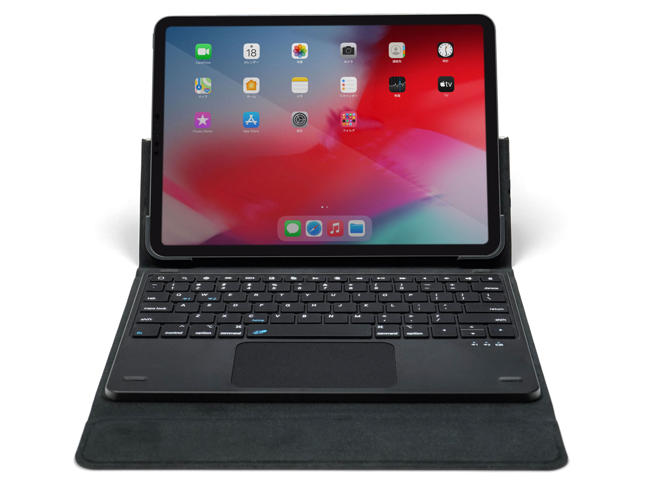 MOBO Clamshell Keyboard with Touch Pad for iPad AM-KBTC11US �̐��i�摜