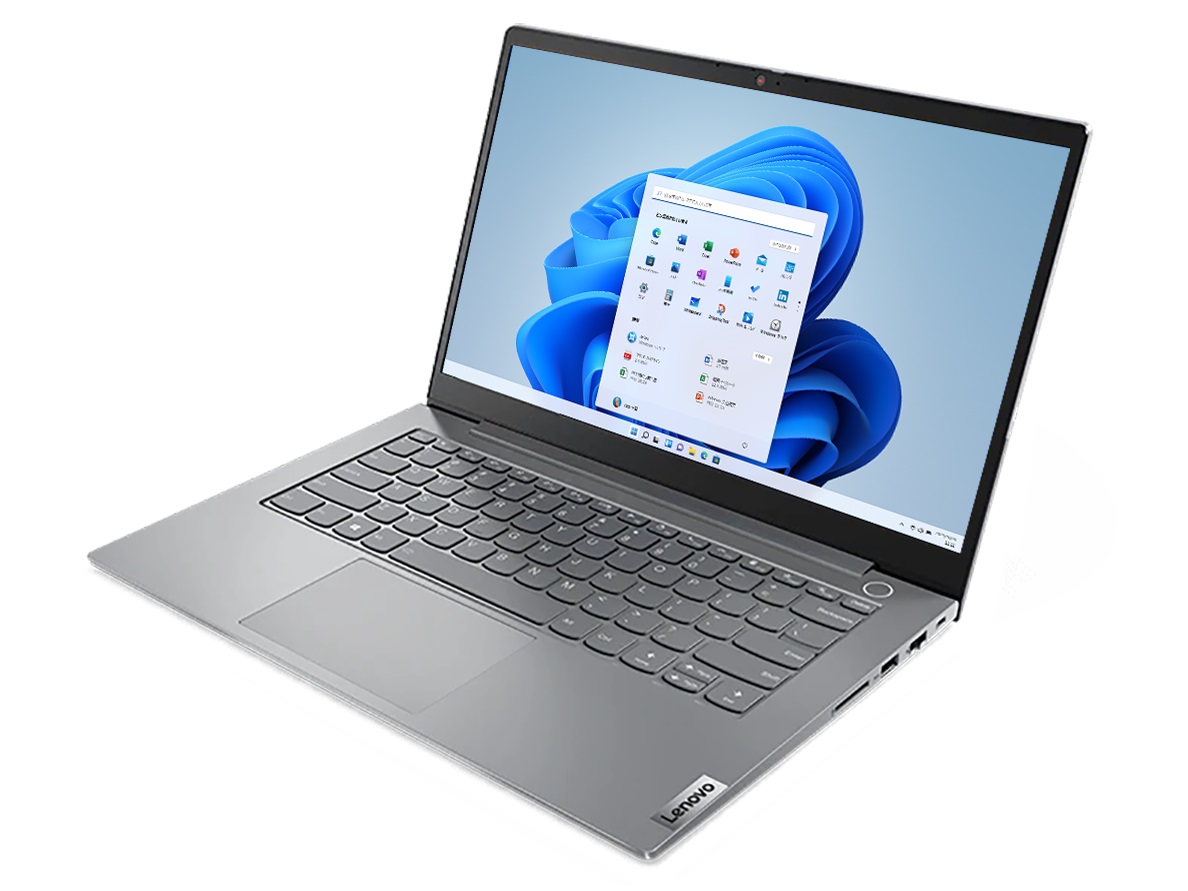 ThinkBook 14 Gen 2 ���i.com���� Core i5 1135G7�E8GB�������[�E256GB SSD�E14�^�t��HD�t������ �p�t�H�[�}���X 20VDCTO1WW