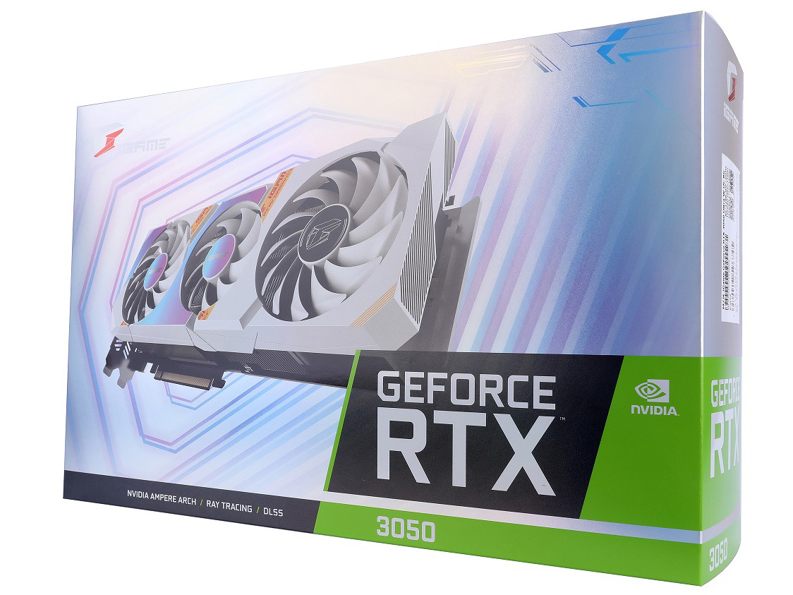 iGame RTX 3050 Ultra W OC 8G [PCIExp 8GB]