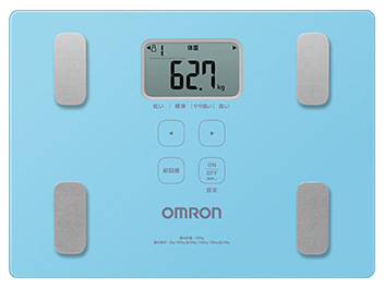 ★売れ筋★ 体重 体組成計 カラダスキャン ホワイト HBF-214-W