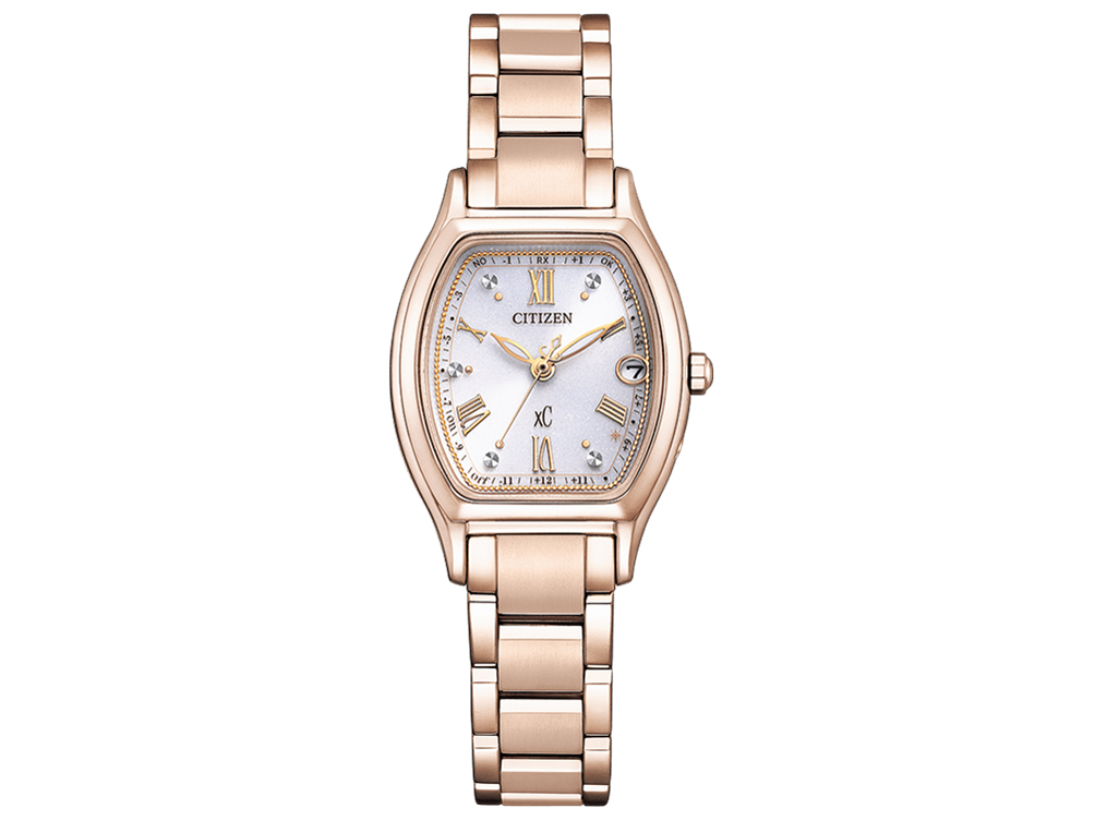 XC ティタニア ライン ハッピーフライト エコ・ドライブ電波時計 basic コレクション ES9354-69B