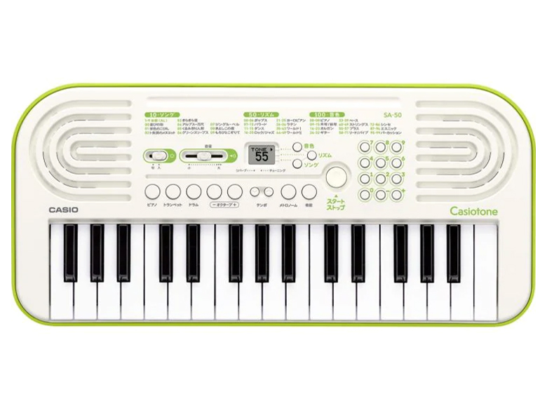 Casiotone SA-50 [�z���C�g×���C���O���[��] �̐��i�摜