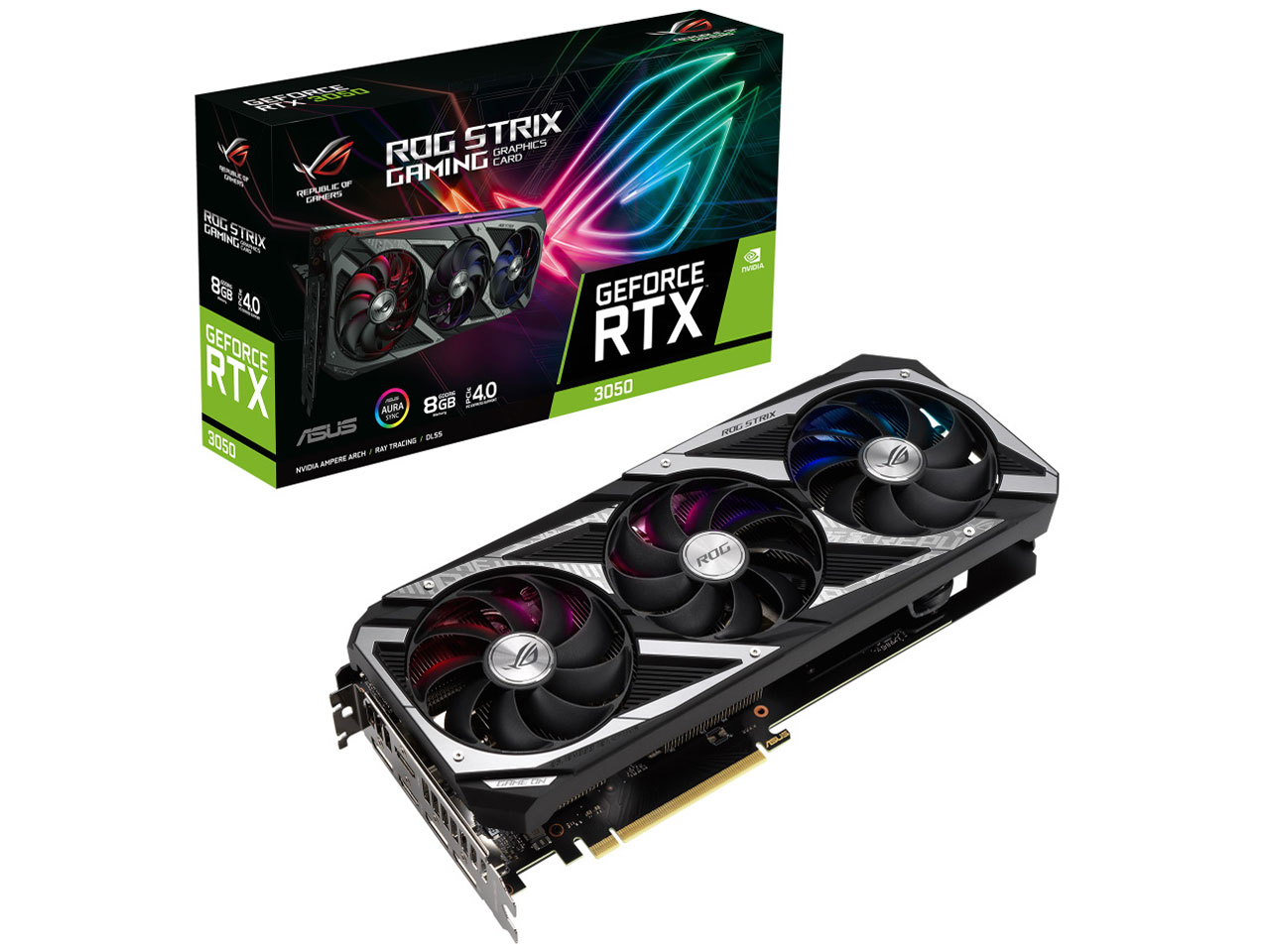 ROG-STRIX-RTX3050-8G-GAMING [PCIExp 8GB] �̐��i�摜