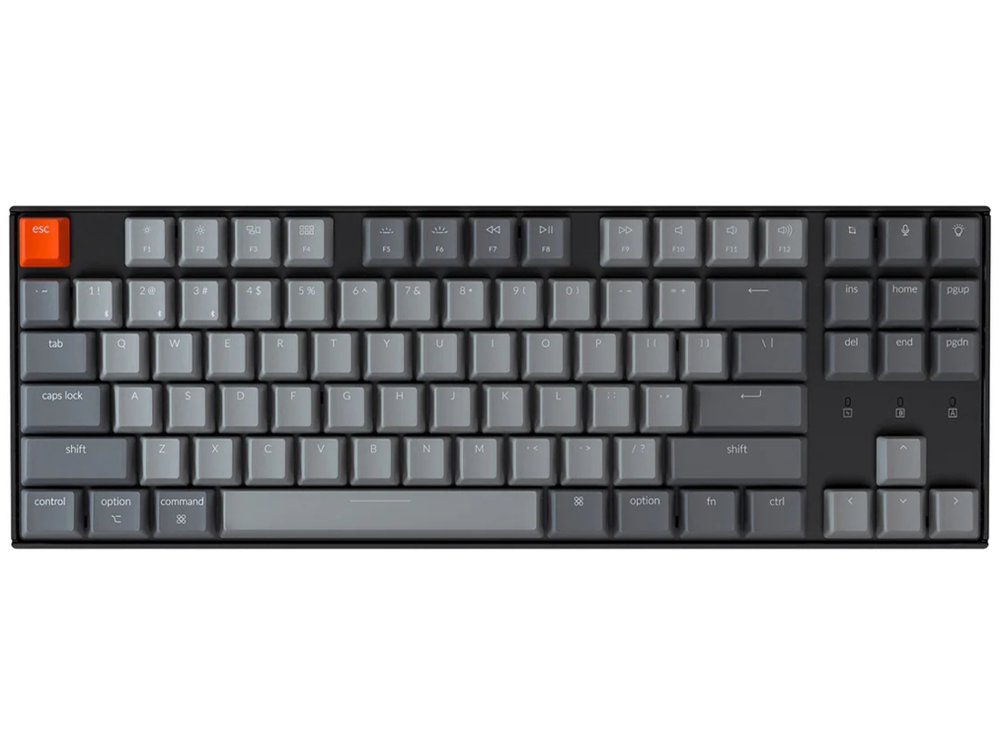 K8 Wireless Mechanical Keyboard K8-87-WHT-Red-US �Ԏ� �̐��i�摜