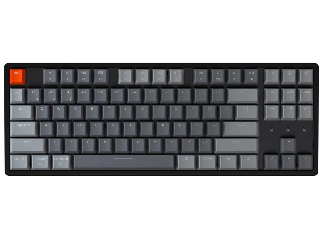 K8 Wireless Mechanical Keyboard K8-87-RGB-Brown-US ���� �̐��i�摜