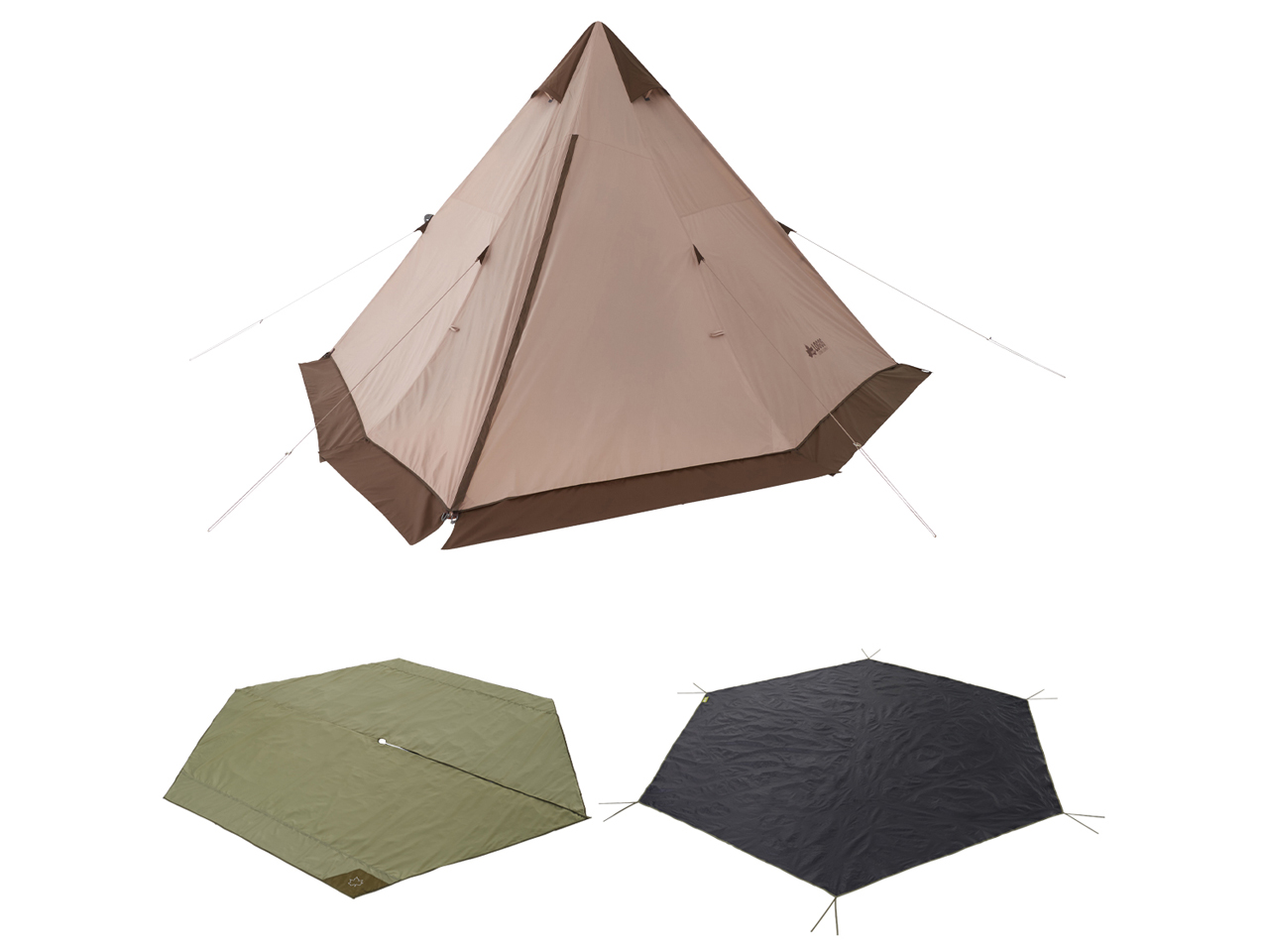 Tradcanvas V�|�[��Tepee400�Z�b�g-BB 71208009 �̐��i�摜