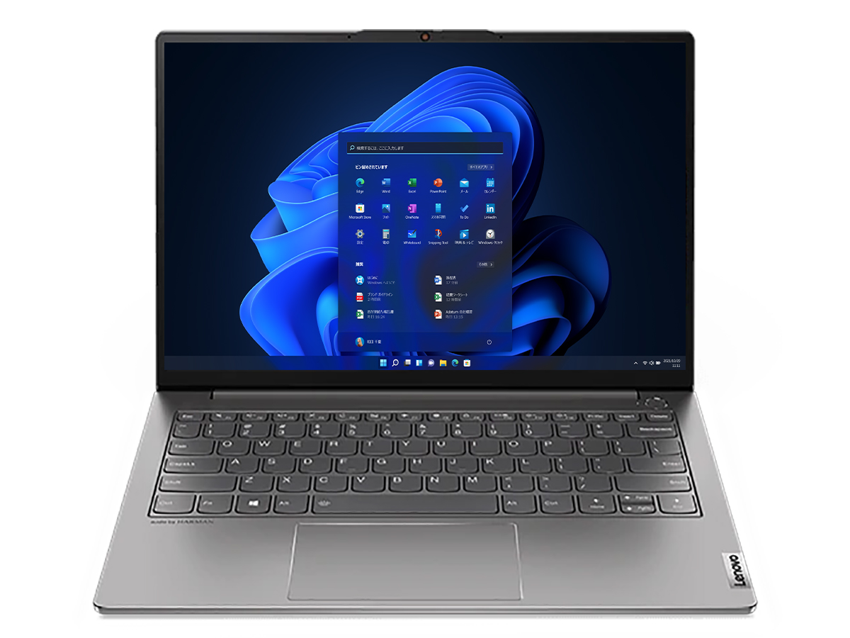 ThinkBook 13s Gen 2 Windows 11 Pro�ECore i7 1165G7�E16GB�������[�E512GB SSD�E13.3�^WUXGA�t������ �I�t�B�X�t�� 20V900HJJP �̐��i�摜