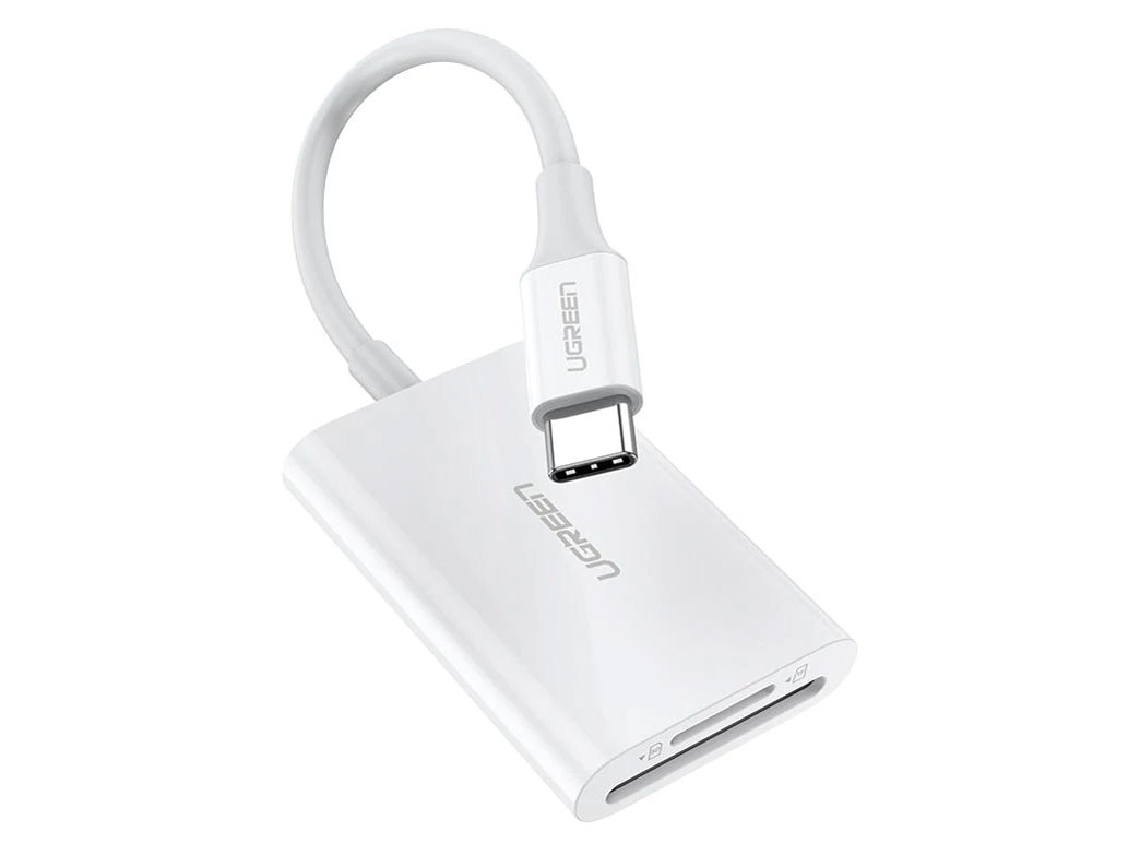 USB C Card Reader for UHS-II 60724 [USB Type-C White] �̐��i�摜
